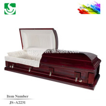 Classical well carved wholesale chinese casket manufacturer